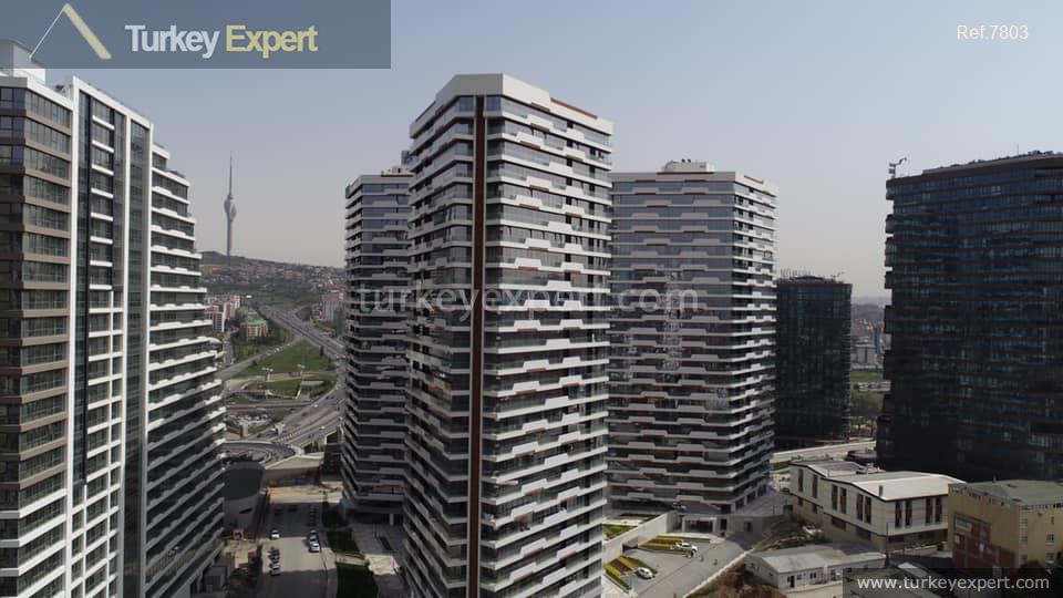 Lux Residence Next to Outlet in High Floor 26, Istanbul – Updated 2024  Prices